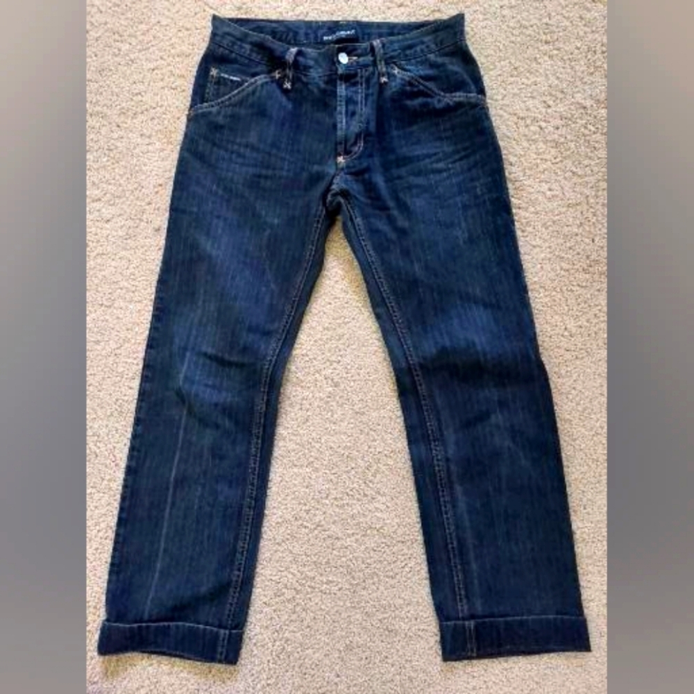 Dolce & Gabbana Women Blue Jeans Size 48 Inseam 30 Inch